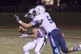 Lemoore's Jack Foote scored on this play in last week's win against Redwood High School.